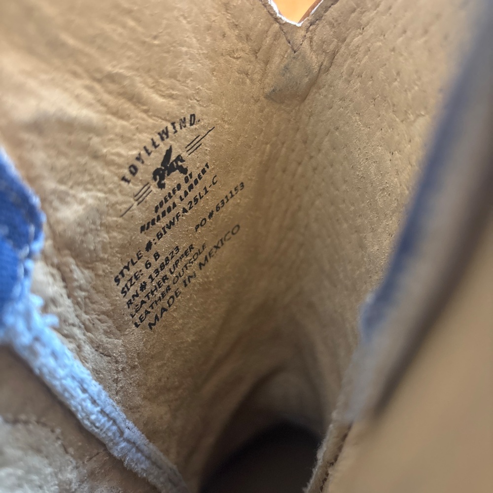 IDYLLWIND WOMEN'S CHARMED LIFE DENIM WESTERN BOOTS - ROUND TOE - Picture 5 of 7